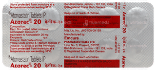 Atorec 20 Tablet 10